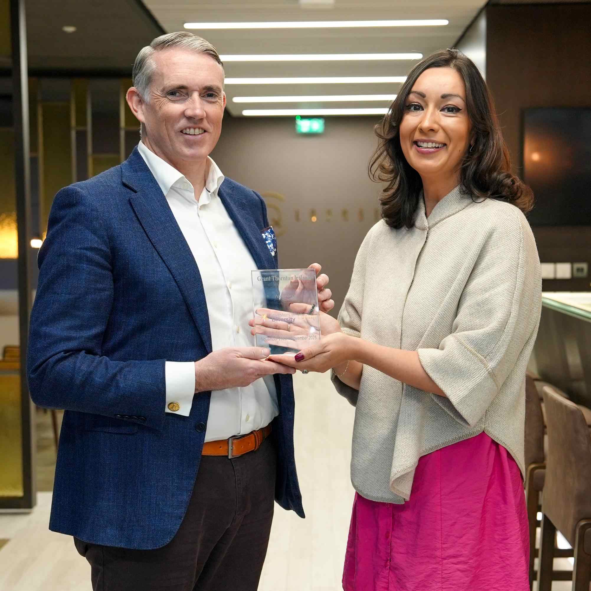 L-R: Dan Holland and Shauna Rahman