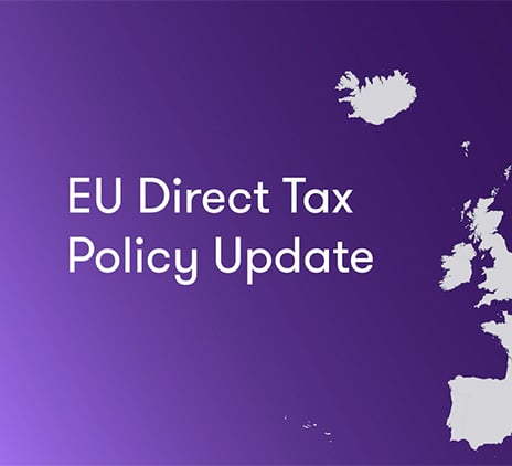 EU direct tax policy updates
